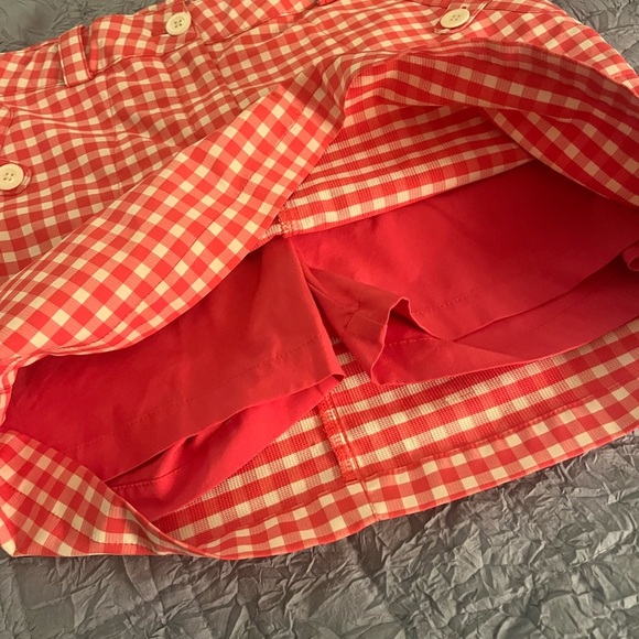 Nike Golf Pink/White gingham golf/pickleball skirt. Girls XL - Picture 3 of 5